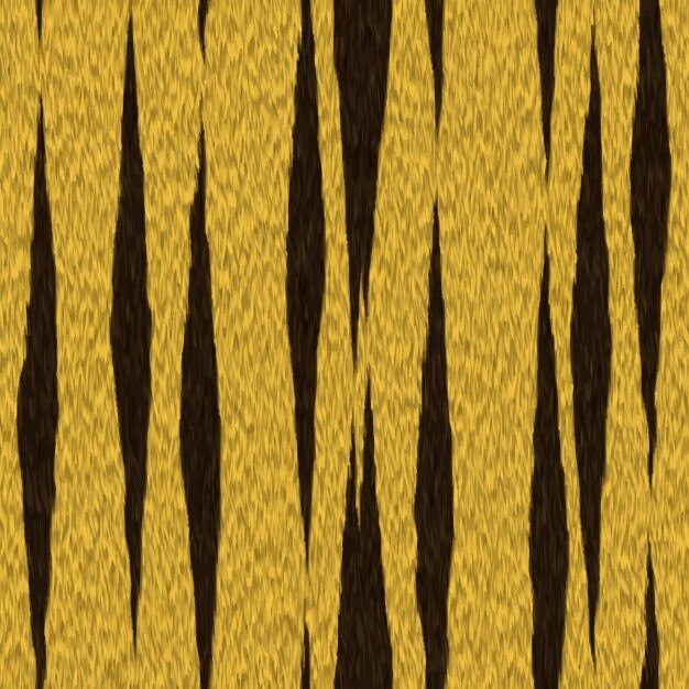 Tiger haarstructuur