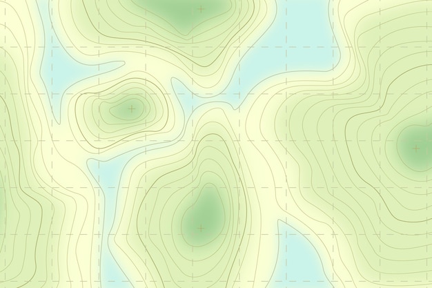 Topografische kaart achtergrond