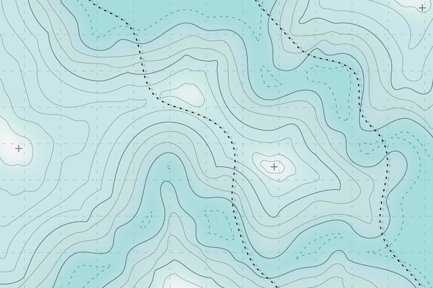 Topografische kaart achtergrond