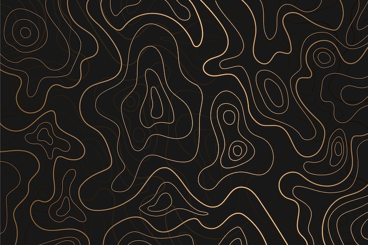 Gratis Vector topografische kaart achtergrond