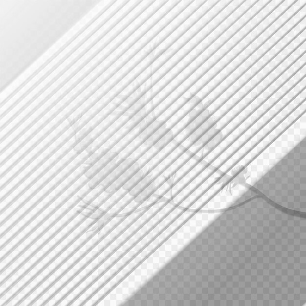 Transparant schaduwen-overlay-effect met vertakking