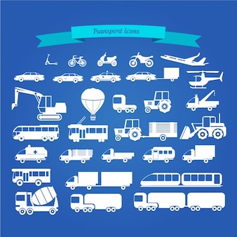 Transport icon collection