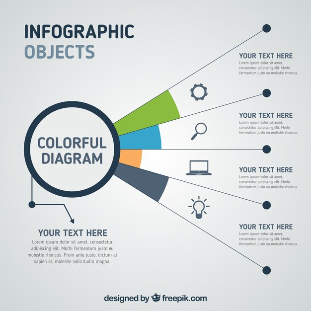 Gratis vector trappen infographic