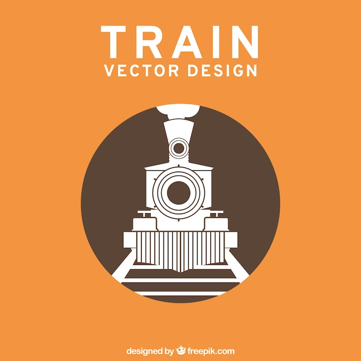 Gratis Vector trein logo