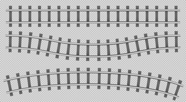 Treinrails bovenaanzicht, spoor constructie