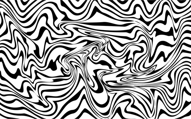 Trendy abstracte golvende achtergronden Naadloze gestreepte patronen Diagonaalverticaalvervormde lijnen en rimpelingen Geometrie optische effecten Modeprint voor textiel en stof