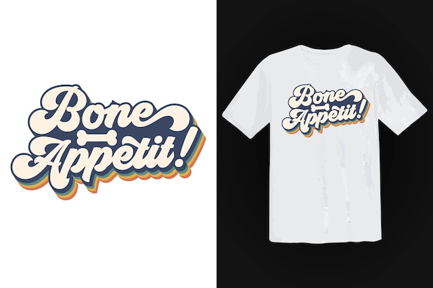 Trendy halloween-t-shirtontwerp, vintage typografie en belettering, retro slogan