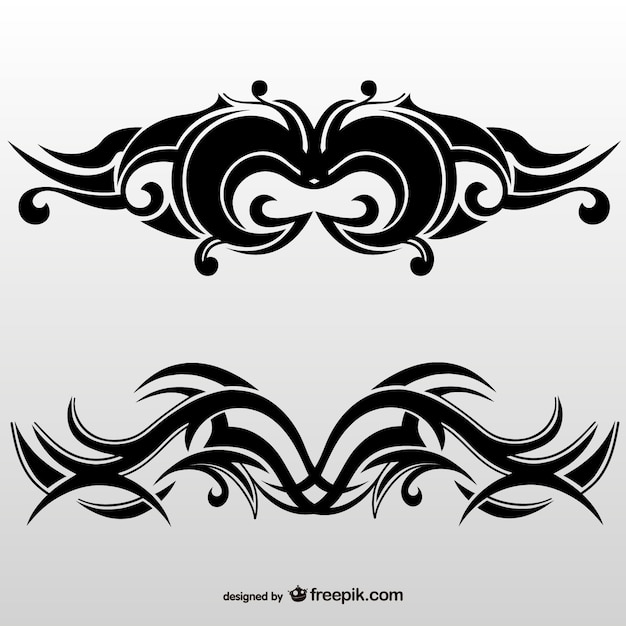 Tribale element vector ontwerpen