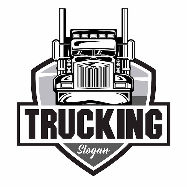 troon trucking logo design