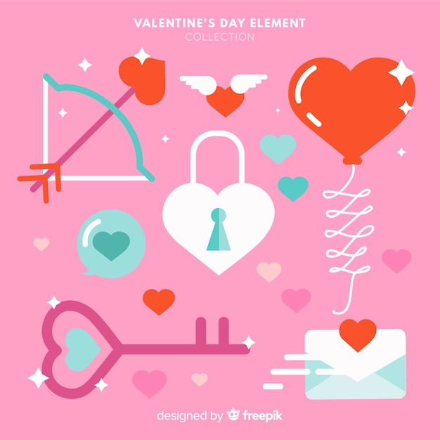 Valentijnsdag element collectie