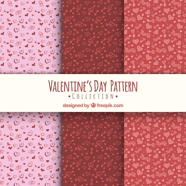 Valentijnsdag patroon