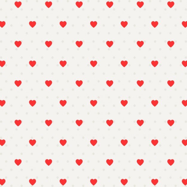Valentine Heart patroon achtergrond