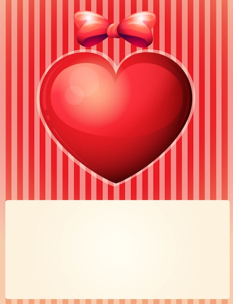 Gratis vector valentine-kaart