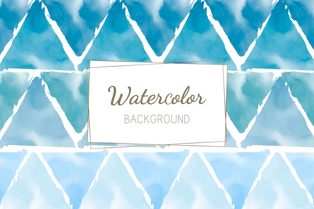 Van de pastelkleur blauwgroene waterverf vector als achtergrond