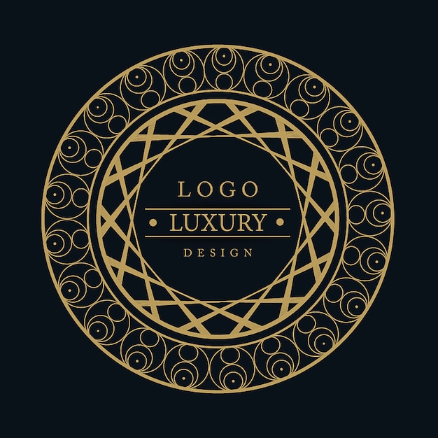 Vector amazing luxe logo designs