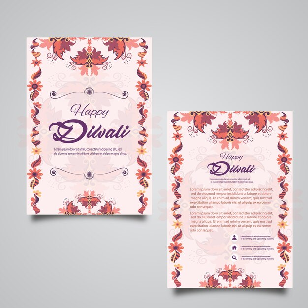 Vector Diwali Brochure