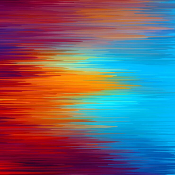 Gratis Vector vector glitch achtergrond. vervorming van digitale beeldgegevens.