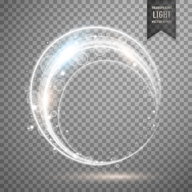 Vector licht ringeffect ontwerp