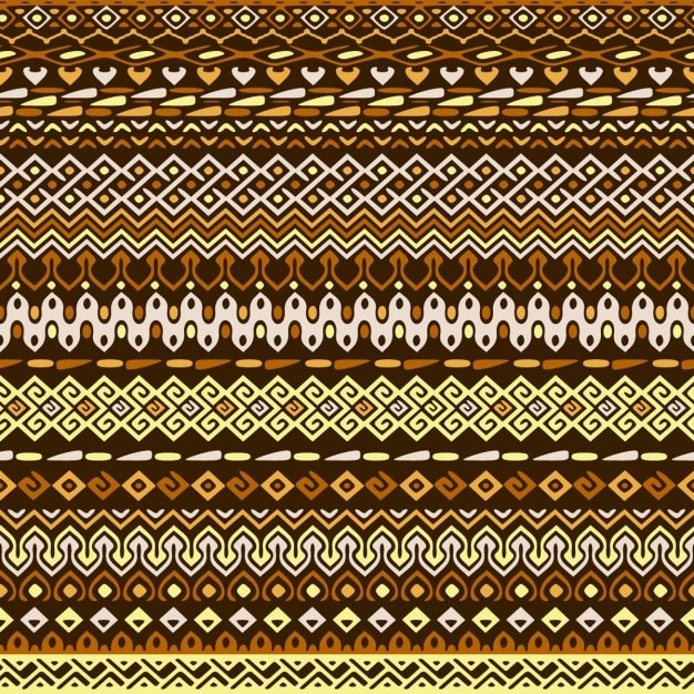 Vector naadloze tribal stijl patroon