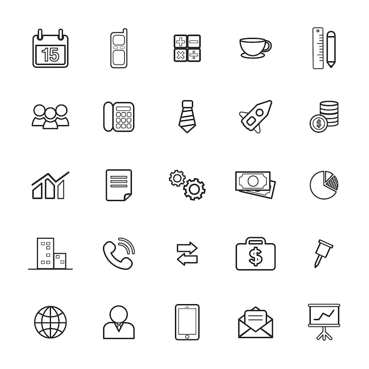 Gratis Vector vector ui illustratie businessl finance concept