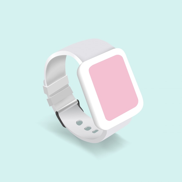 Gratis vector vector van een slim horloge