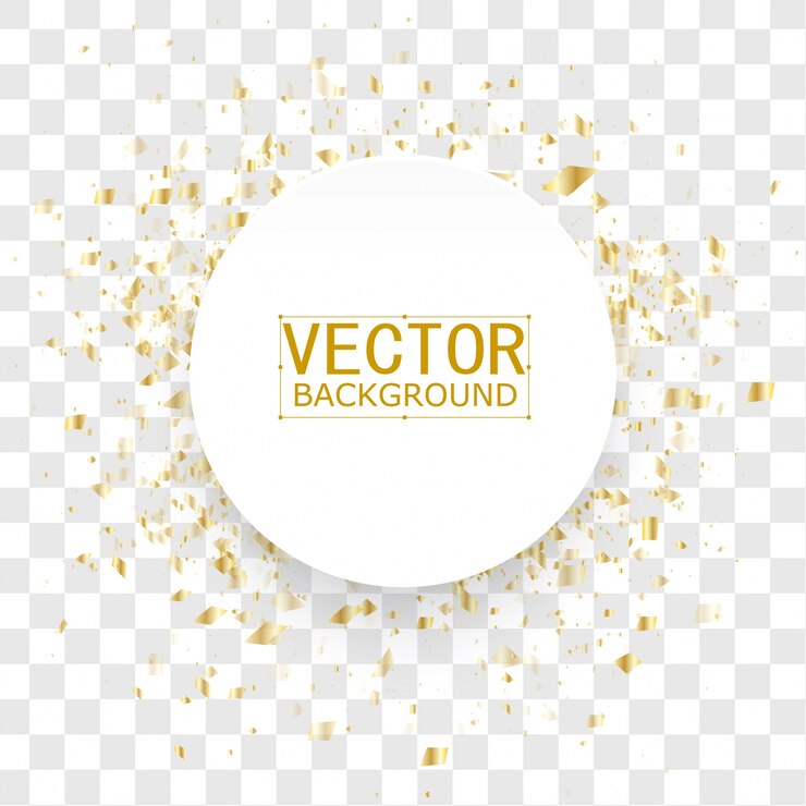 Gratis Vector vele vallende confetti