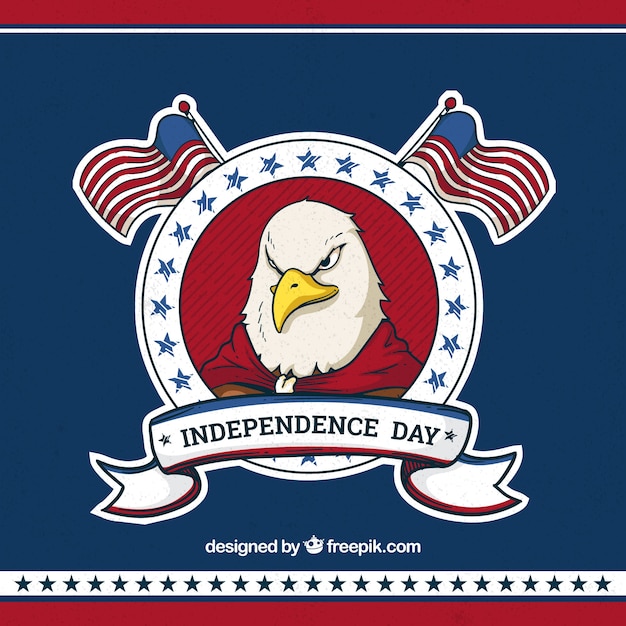 Verenigde Staten Onafhankelijkheidsdag viering achtergrond
