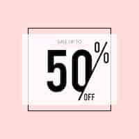 Gratis vector verkoop tot 50% korting op vector