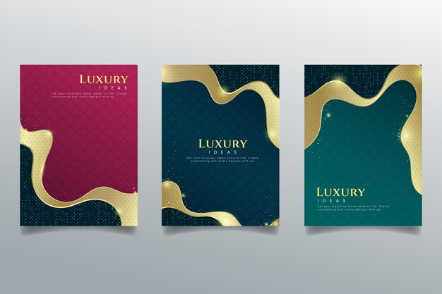 Verloop gouden luxe covers collectie luxury