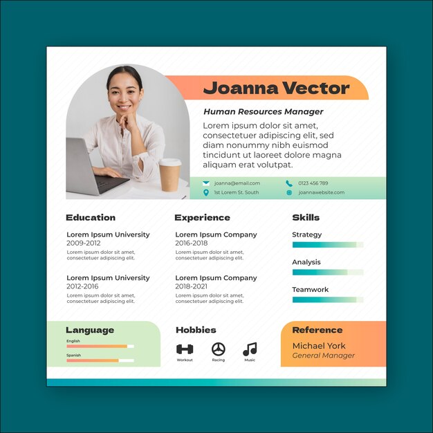 Verloop human resources online cv