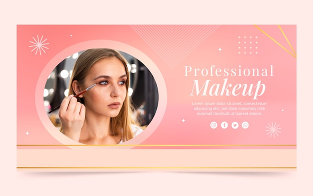 Verloop make-up artiest facebook bericht