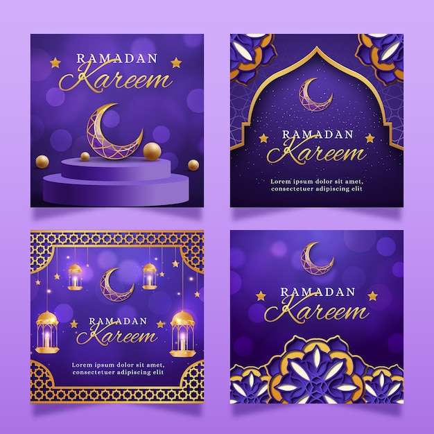Verloop ramadan instagram posts collectie