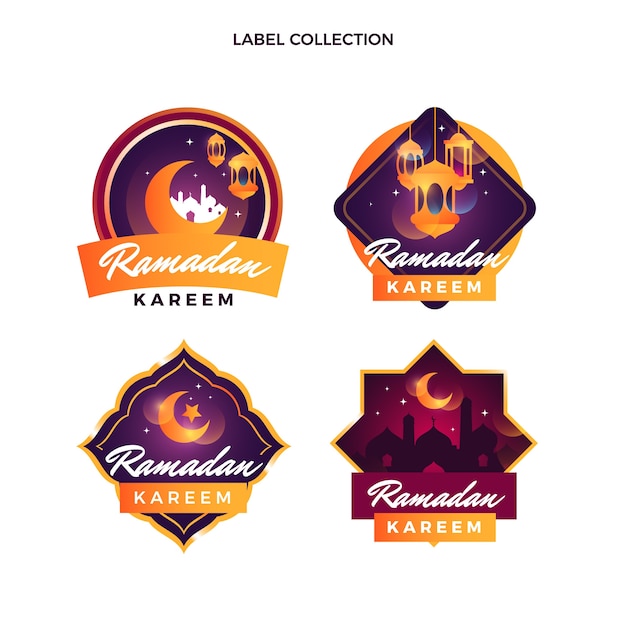 Verloop ramadan labels collectie