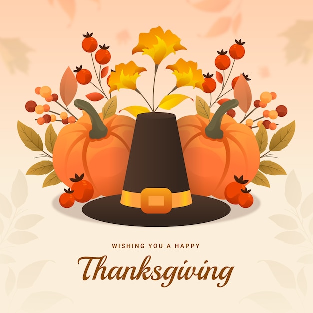 Verloop Thanksgiving illustratie