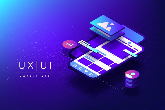 Verloop ui/ux achtergrond