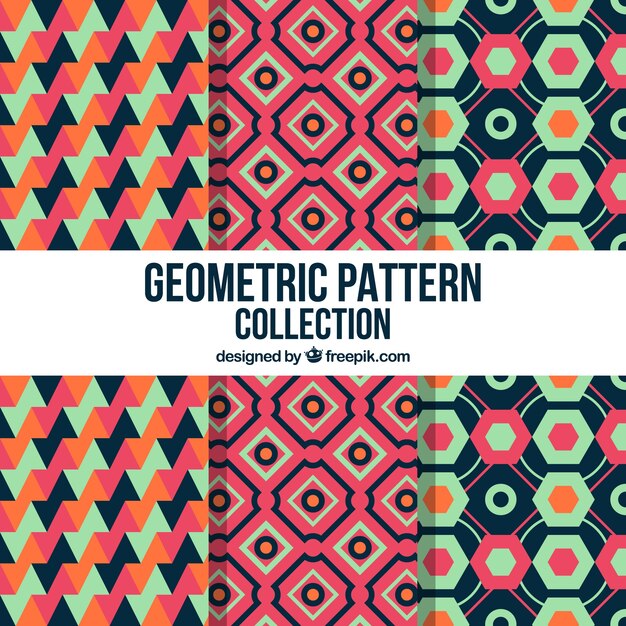 Verpakking van decoratieve patronen van geometrische vormen