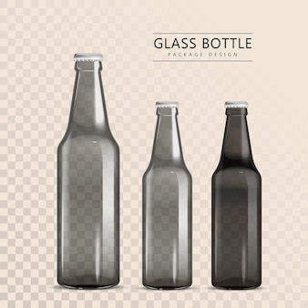 Verpakkingsontwerp voor glazen flessen
