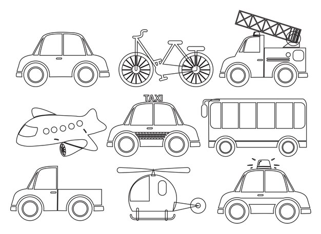 Verschillende soorten transport