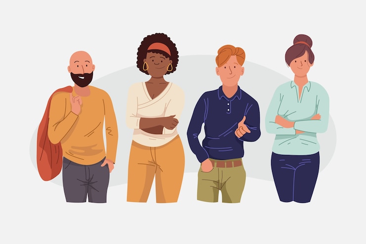 Gratis Vector vertrouwen mensen collectie