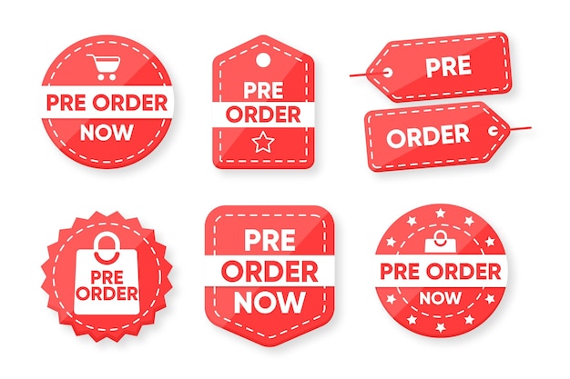 Verzameling van pre-order labels