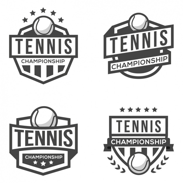 Gratis vector vier sport logos