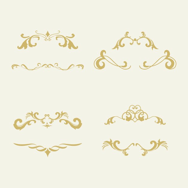 Vintage bloeien ornament frame vector