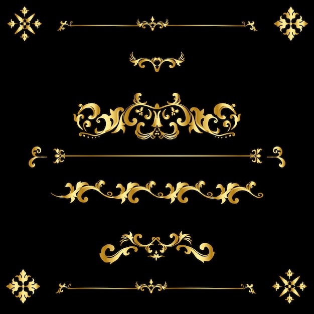 Vintage bloeien ornament frame vector