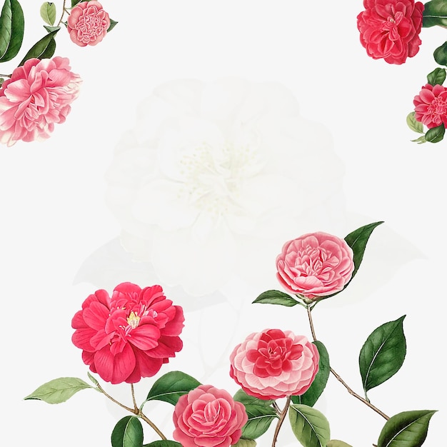 Vintage Camellia montuur