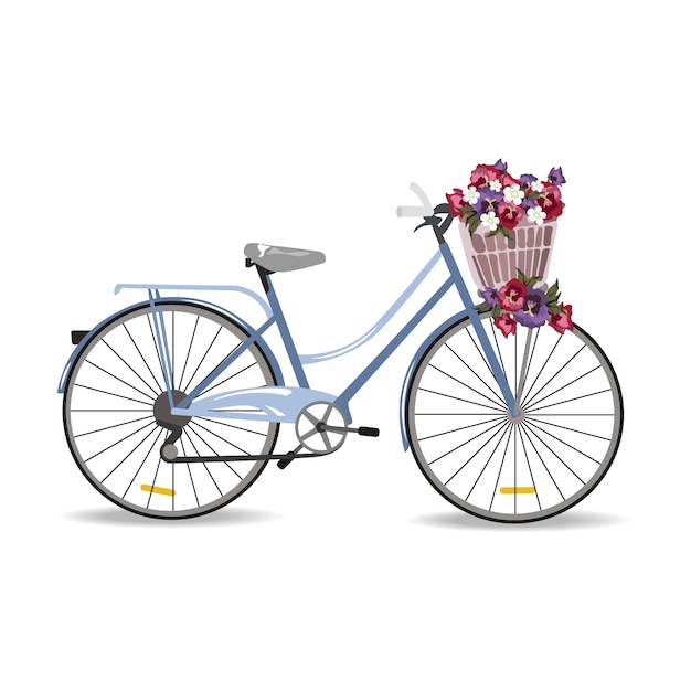 Vintage fiets ontwerp