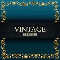 Gratis vector vintage retro achtergrond