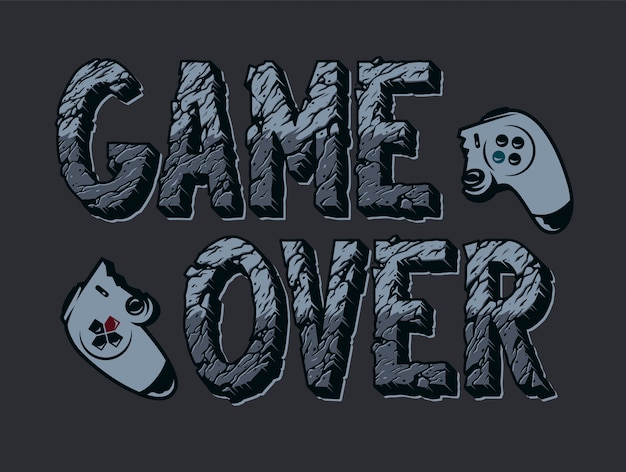 Gratis vector vintage videogame illustratie