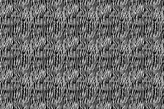 Vintage wit kraspatroon zwarte achtergrond vector, remix van kunstwerken van Samuel Jessurun de Mesquita