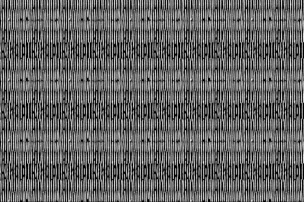 Vintage witte strepen patroon vector achtergrond, remix van kunstwerken van Samuel Jessurun de Mesquita