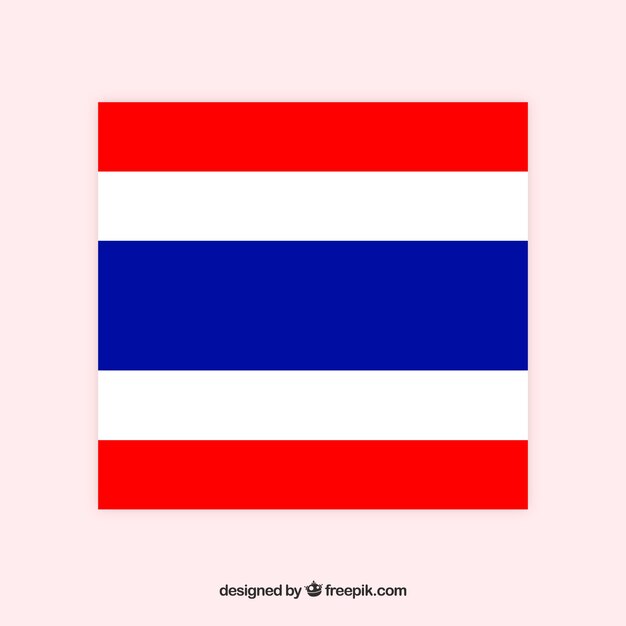 Vlag van Thailand